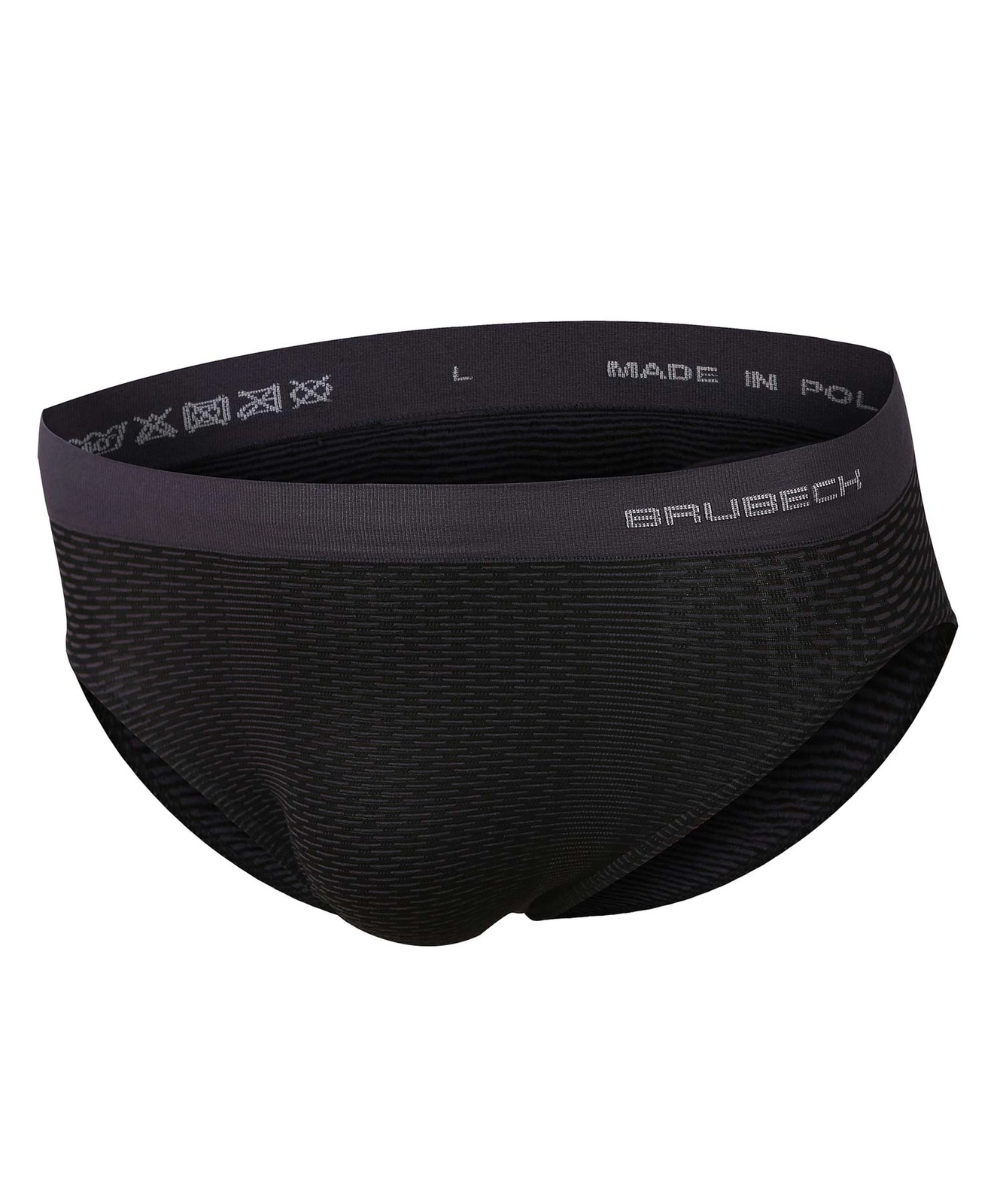Slipy Męskie BRUBECK BASE LAYER Czarne