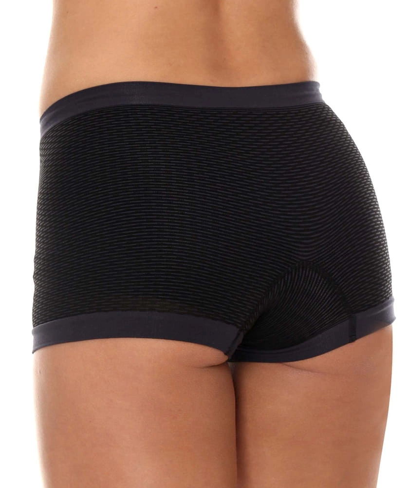 Bokserki Damskie BRUBECK BASE LAYER Grafitowe