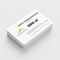 Karta podarunkowa 200 zł - wersja elektroniczna