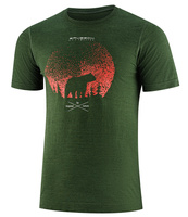 Koszulka Krótki Rękaw Outdoor Wool Pro Niedźwiedź 4