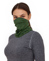 Półkominiarka Merino Brubeck Unisex Ciemnozielona