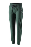 Spodnie Dresowe Damskie BRUBECK OUTDOOR FUSION Ciemnozielone