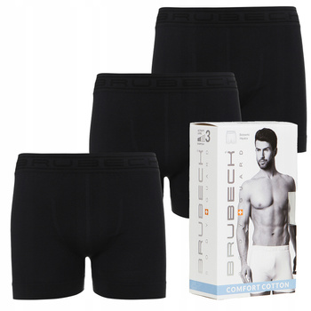 Komplet Brubeck Męski Bokserki 3x (Grafitowy)