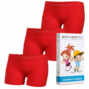 Komplet Brubeck Cotton Junior 3x (Czerwony)