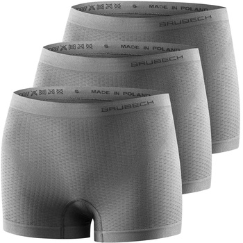 Komplet 3x Damskie Bokserki Termoaktywne Brubeck Base Layer