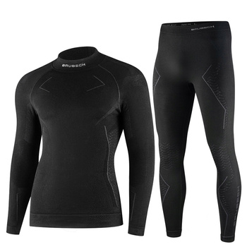 Komplet Brubeck Męski Extreme Merino (Bluza + Spodnie)
