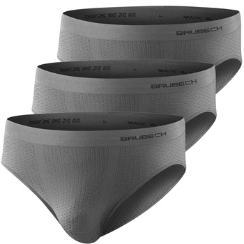Komplet 3x Slipy Męskie Termoaktywne Brubeck Base Layer