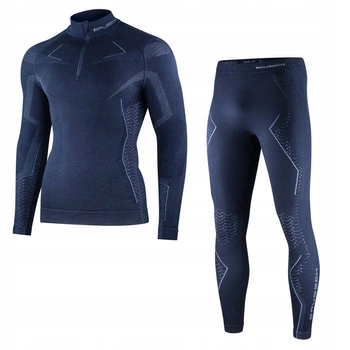 Komplet Brubeck Męski Extreme Merino (Bluza + Spodnie)