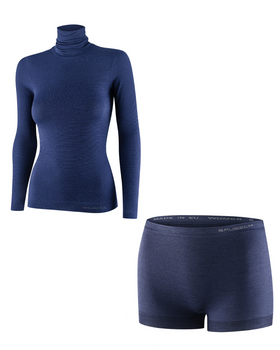 Komplet Damski Comfort Merino (Golf + Bokserki)