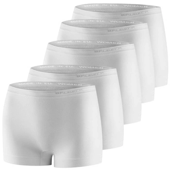 Komplet 5x Bokserki Damskie Comfort Merino Kremowe